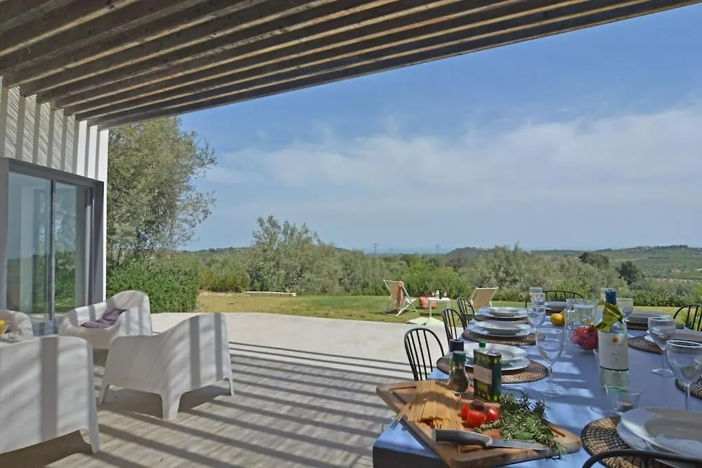 Tenuta Siciliana Villa Cavaliere Con Depandance Pettegola Vista Mare Piscina Privata Idromassaggio Noto