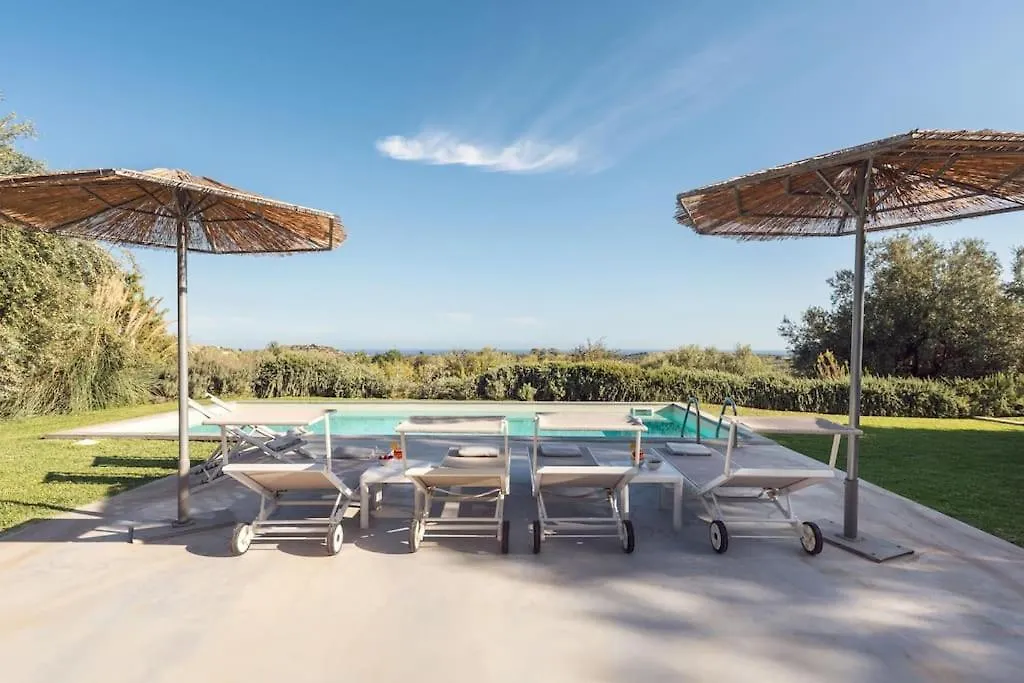 Tenuta Siciliana Villa Cavaliere Con Depandance Pettegola Vista Mare Piscina Privata Idromassaggio Noto